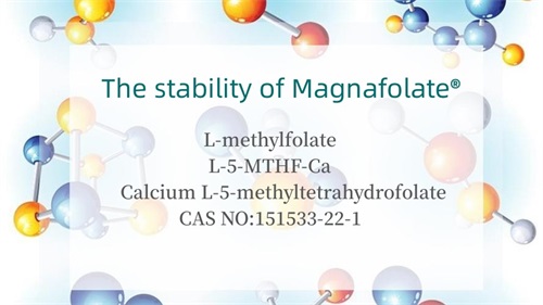 Magnafolat®'ın stabilitesi