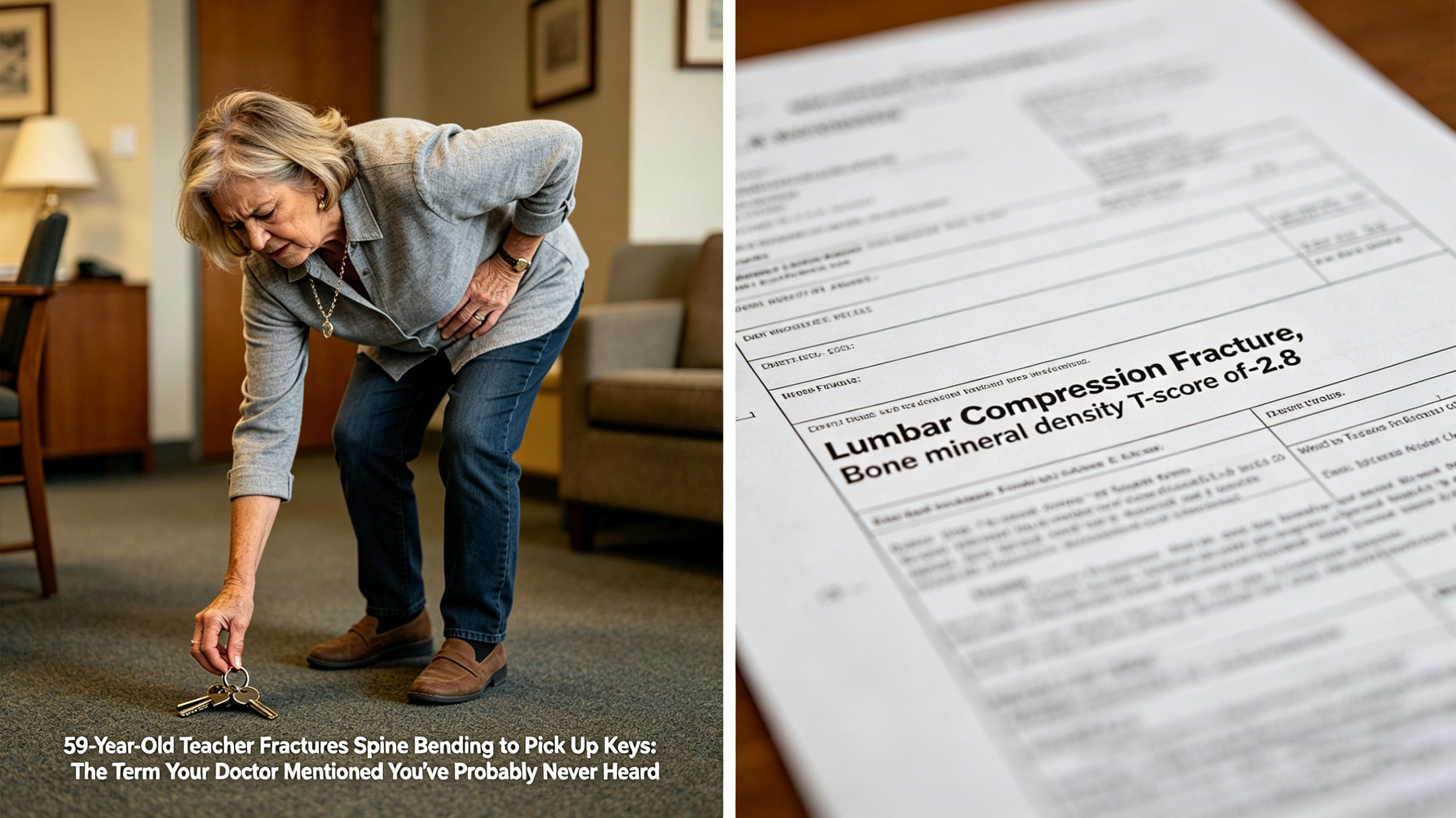 59 Yaşındaki Öğretmen Anahtar Almak İçin Omurgasını Kırdı: Doktorunuzun Bahsettiği Terimi Muhtemelen Hiç Duymadınız